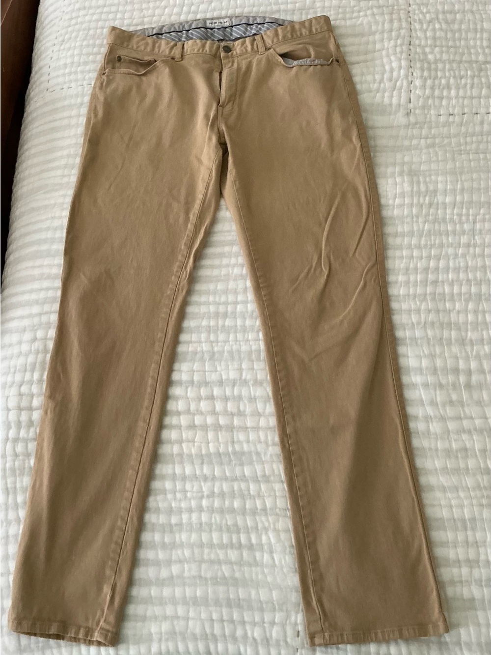Peter Millar Straight Pants in Khaki